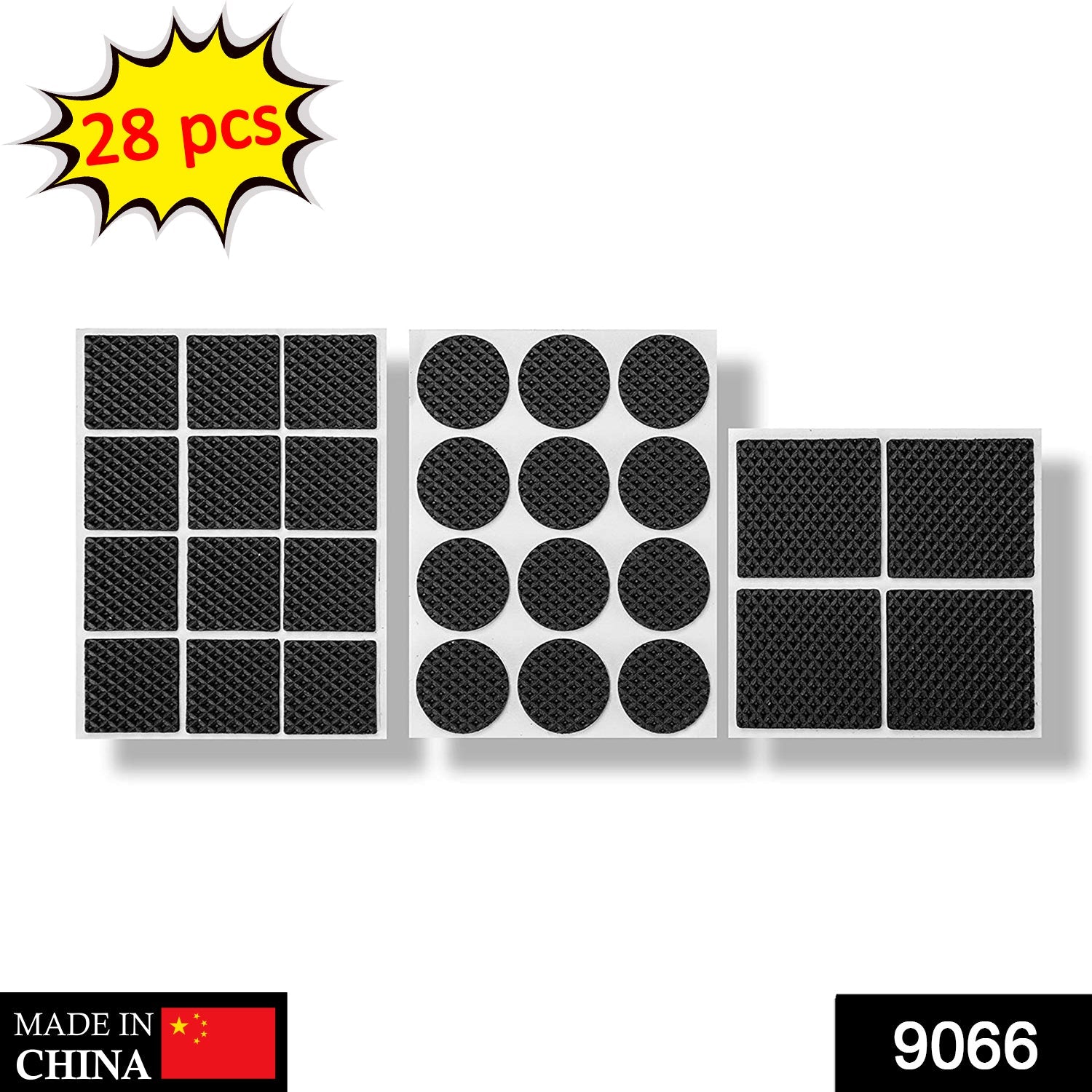 9066 28 pc Rubber furniture Pads Self Sticking Non Slip Furniture Noise Insulation Pads DeoDap 9066 28 pc Rubber furniture Pads Self Sticking Non Slip Furniture Noise Insulation Pads DeoDap